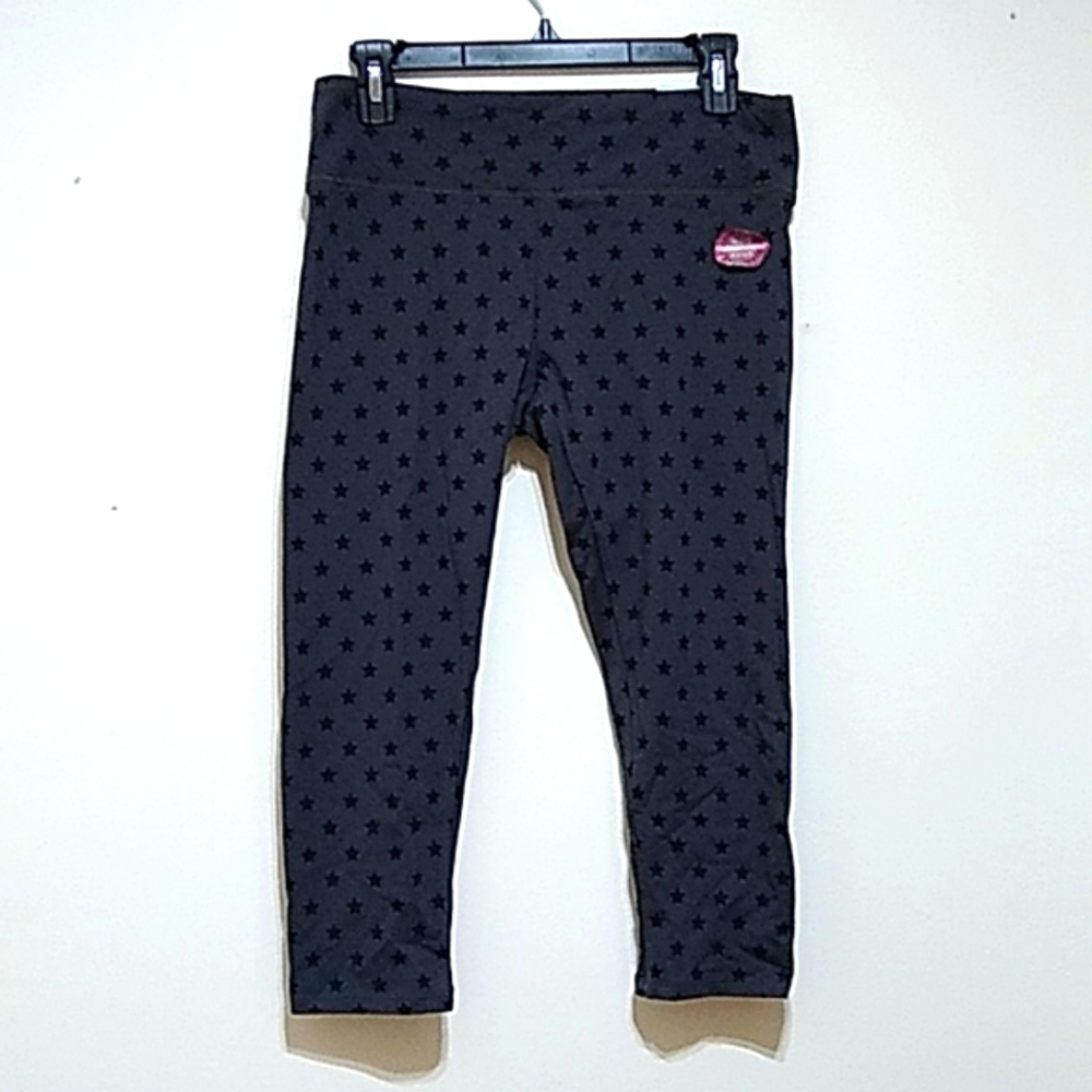 SO Yoga Star Print Crop Leggings